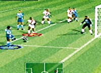 Batistuta bei seiner Arbeit: Im grossen Vergleich der zurzeit besten Fussballspiele ussert sich der Argentinier ber seine Vorlieben (Bild: Nintendo US)